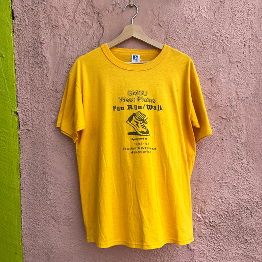 single stitch 1992 student run t shirt