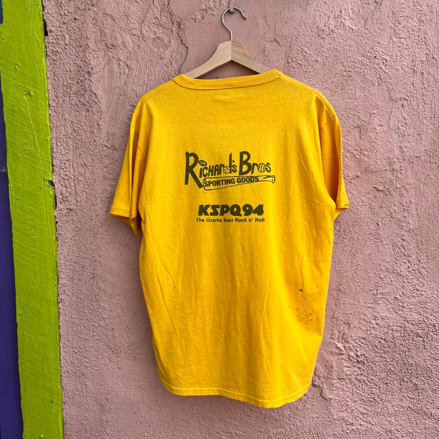 single stitch 1992 student run t shirt