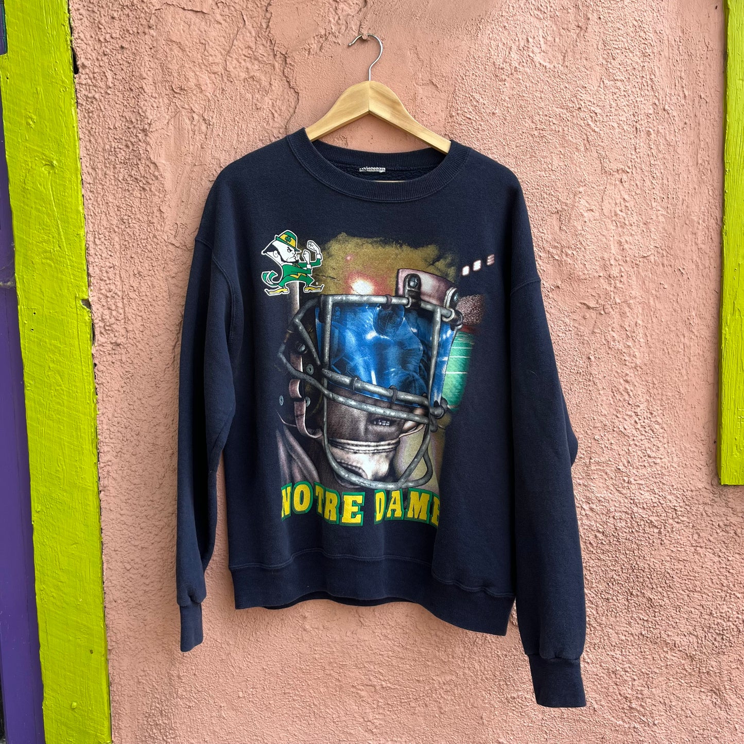 made in usa notre dame crewneck