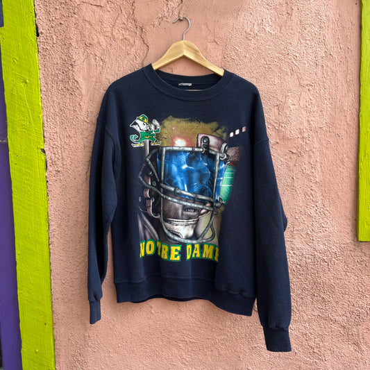 made in usa notre dame crewneck
