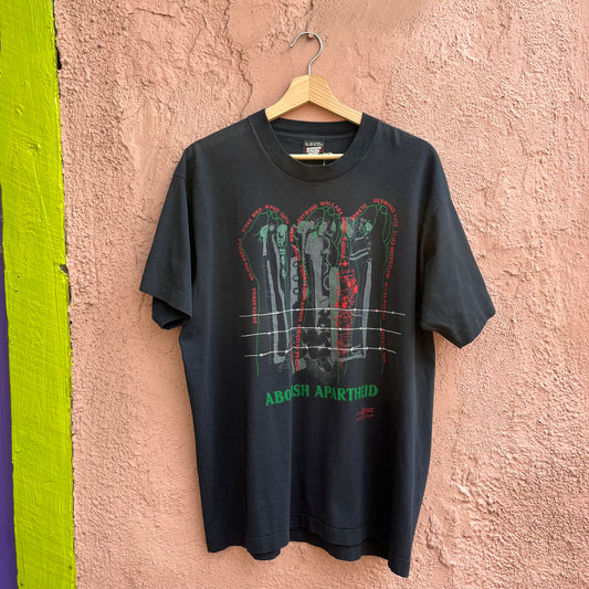 1989 abolish apartheid t shirt