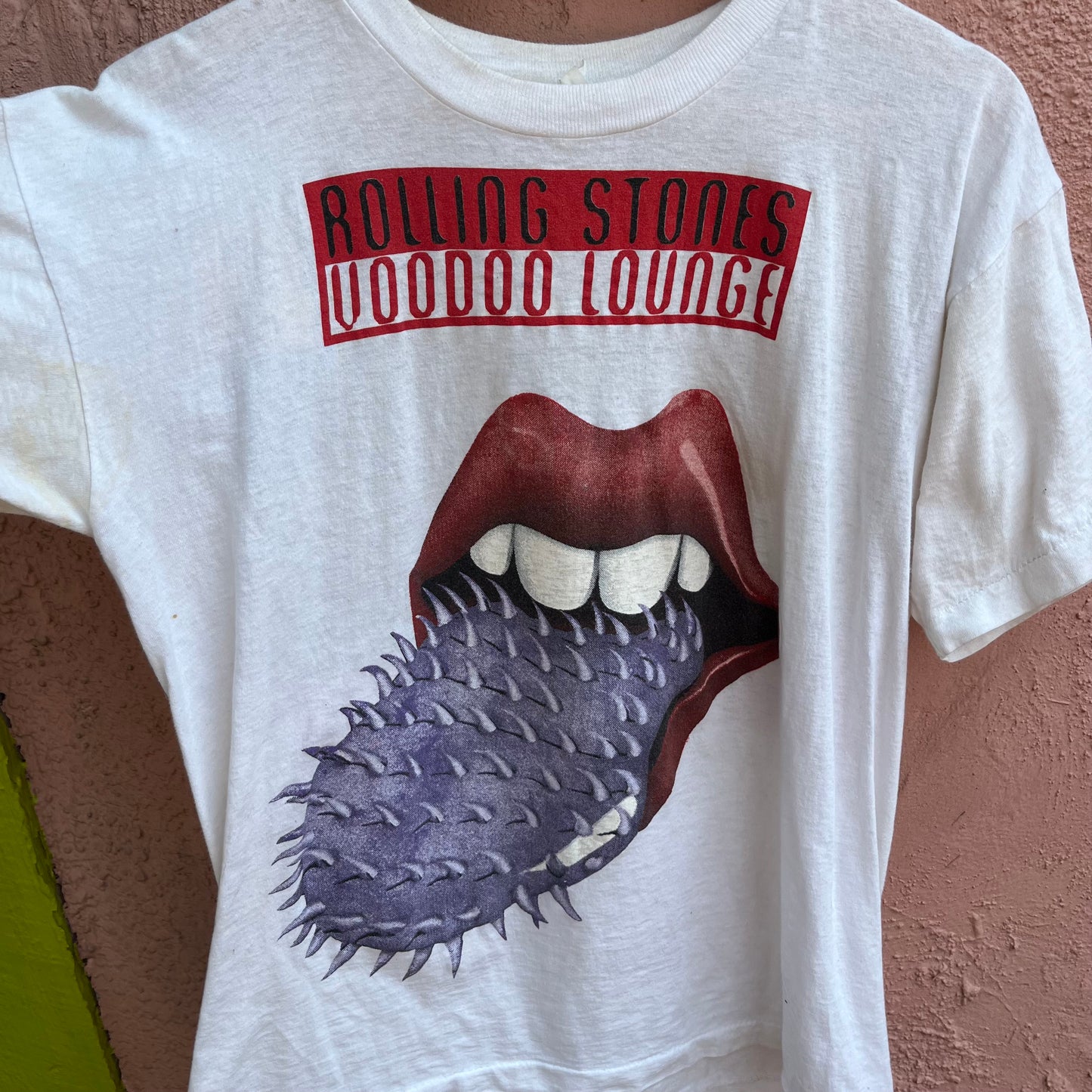 1994 rolling stones voodoo lounge tour t shirt