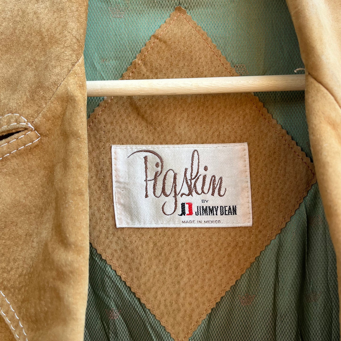 jimmy dean suede jacket
