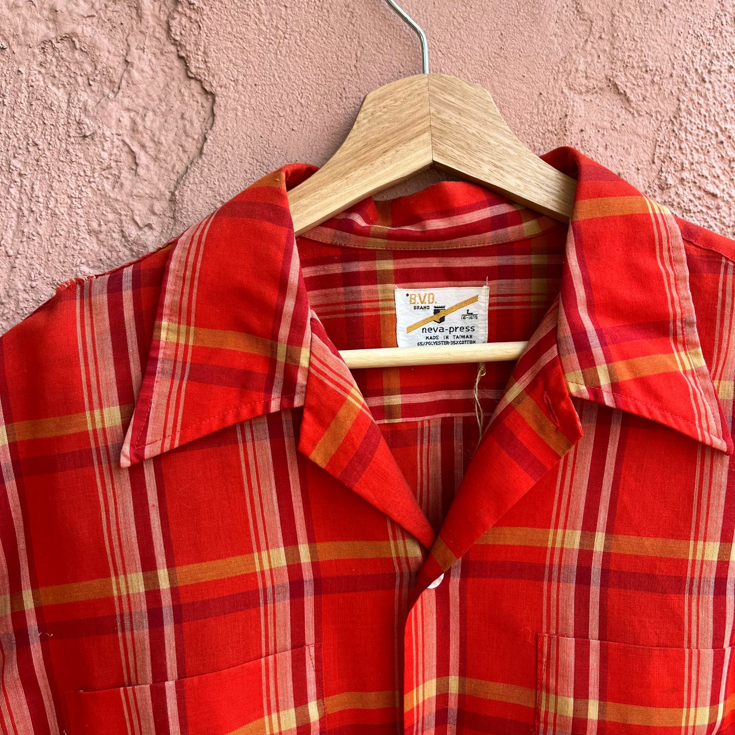 thin plaid oldie button up