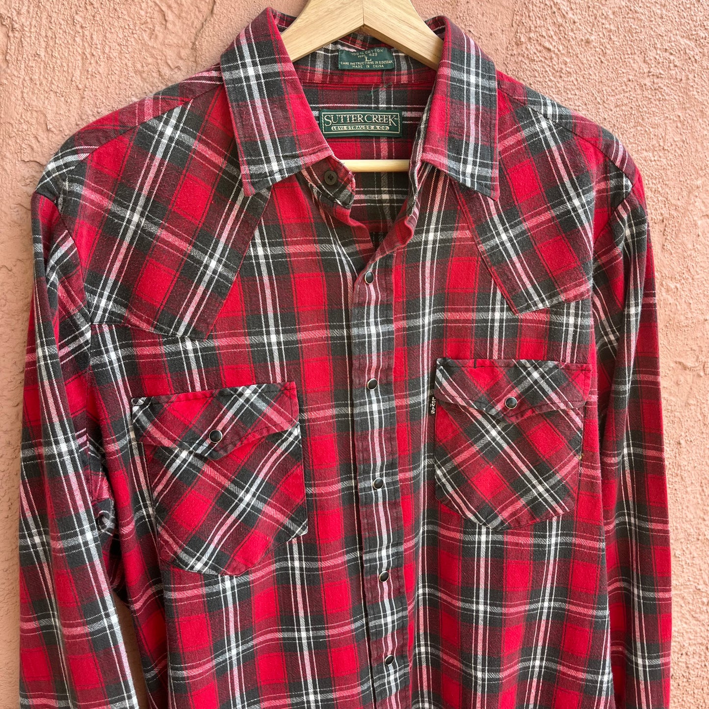 levis pearl snap shirt