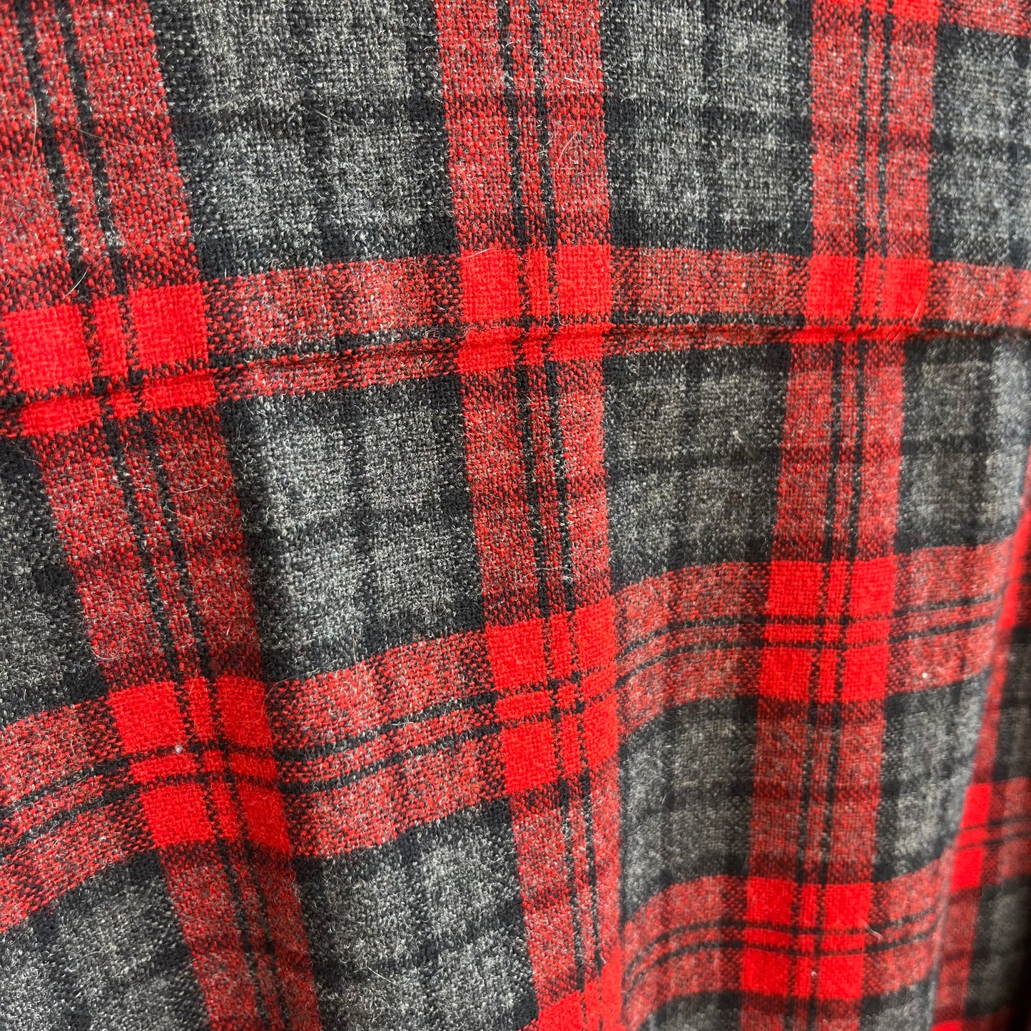 handmade wool chore coat.