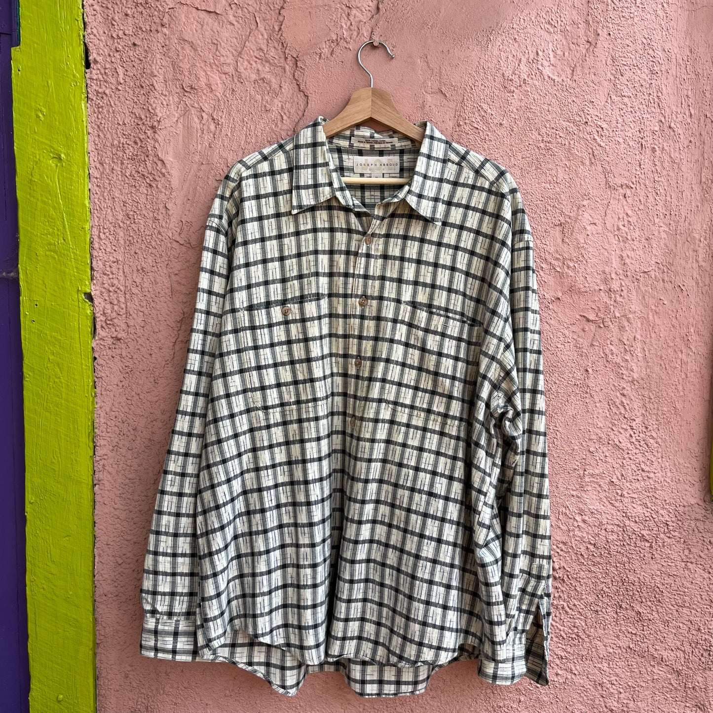 woven cotton overshirt