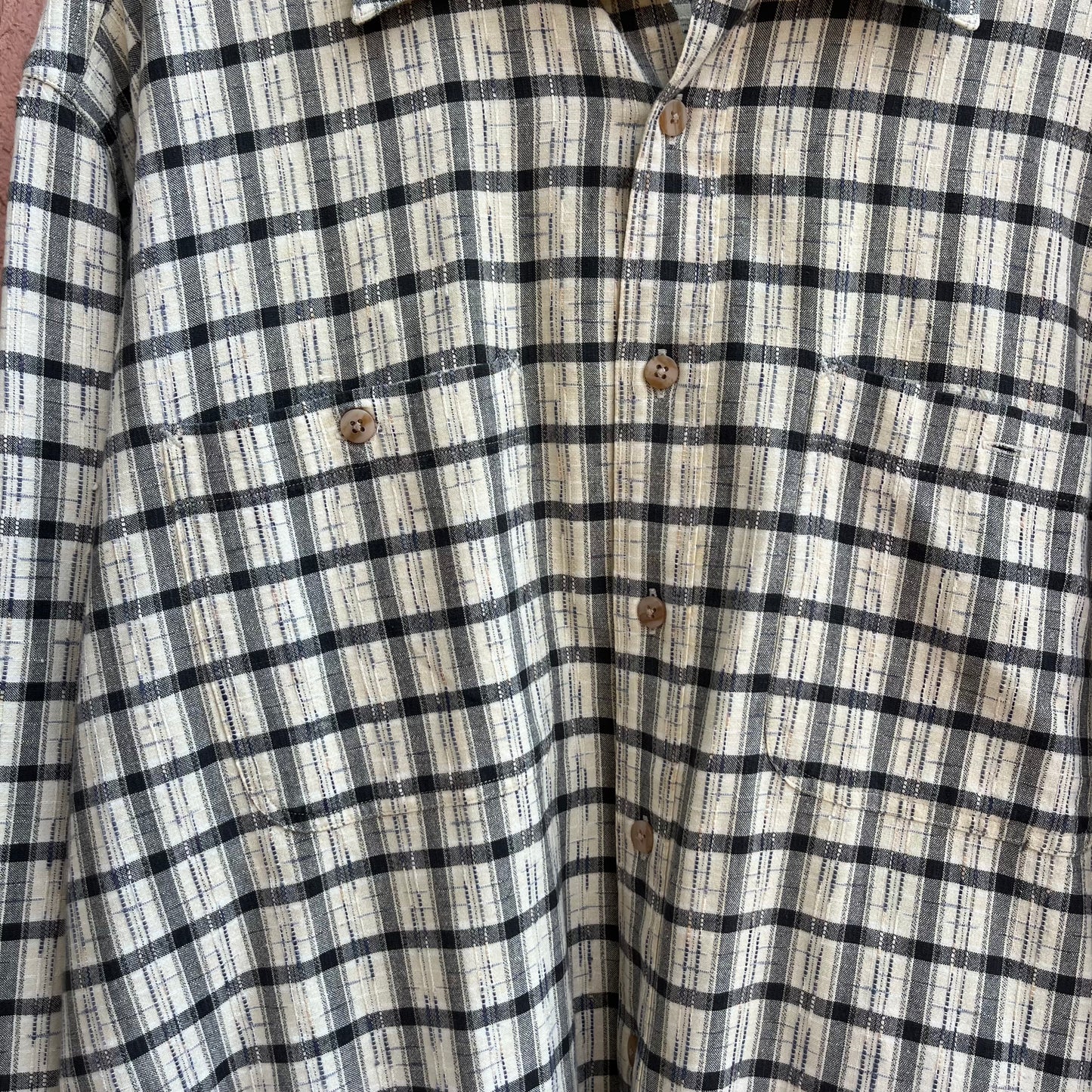 woven cotton overshirt
