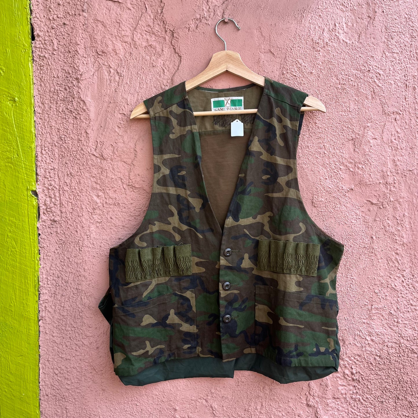 camo shooting vest