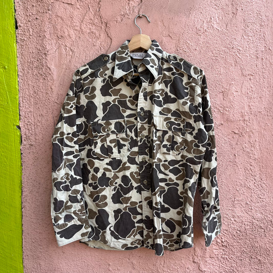 walls camo made in usa button up shirt