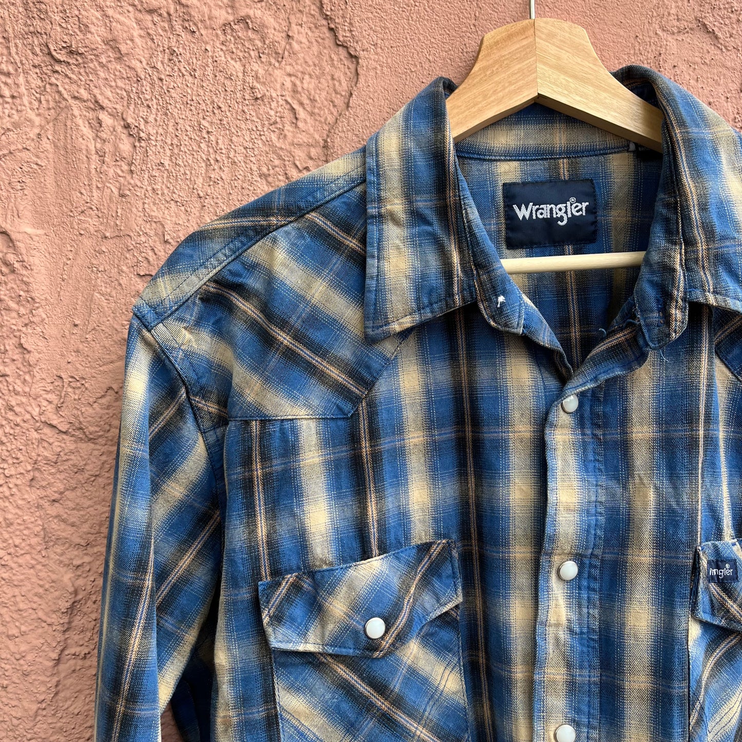 wrangler pearl snap
