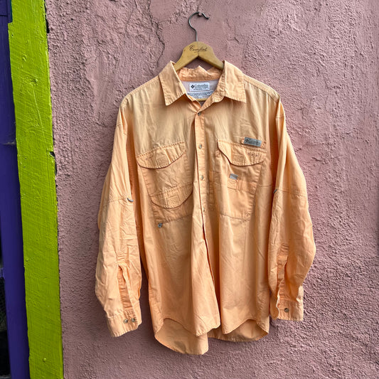 columbia pfg fishing shirt