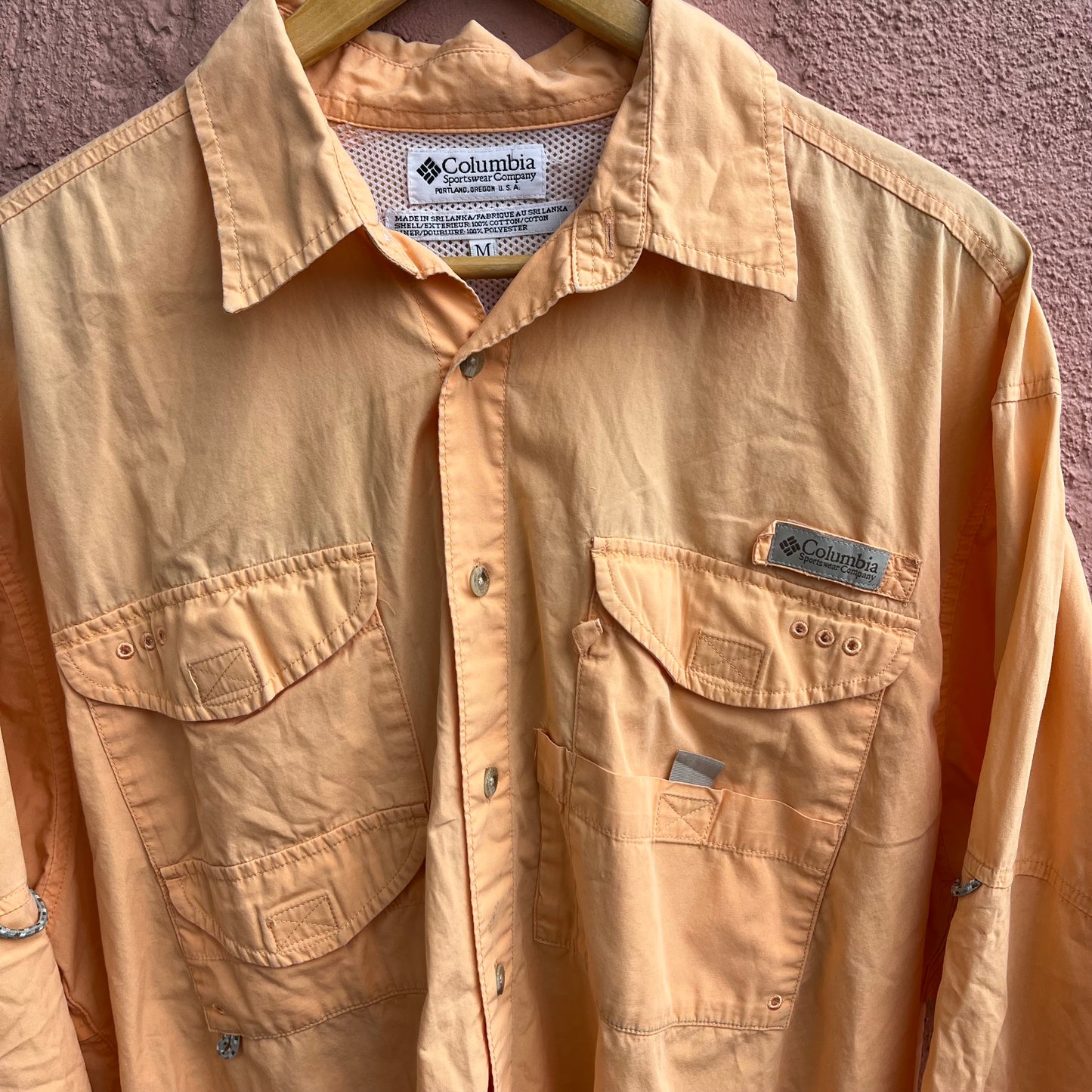 columbia pfg fishing shirt