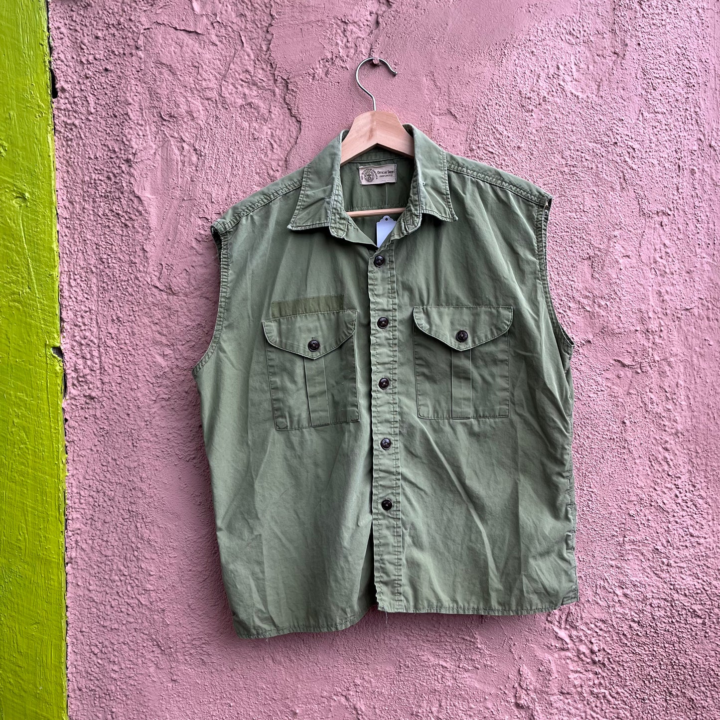 boy scouts of america sanforized cutoff