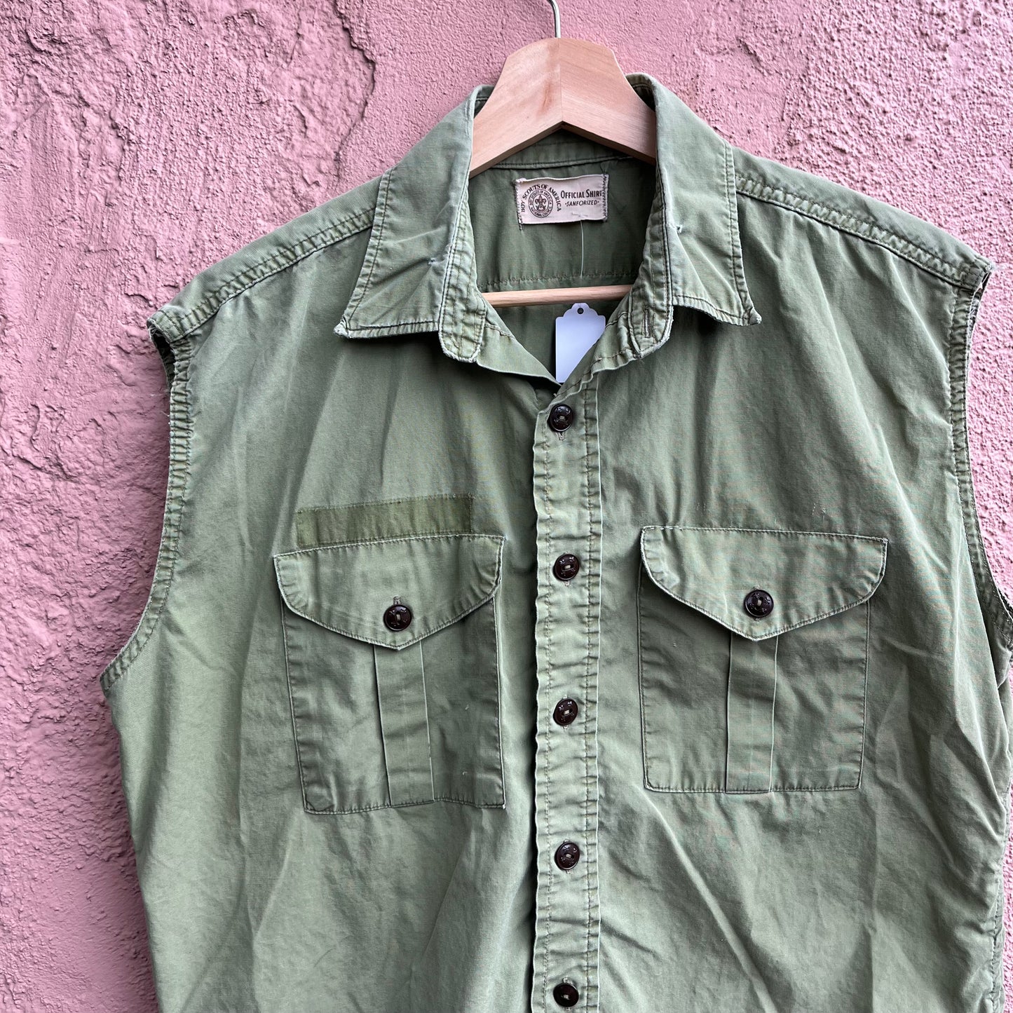 boy scouts of america sanforized cutoff