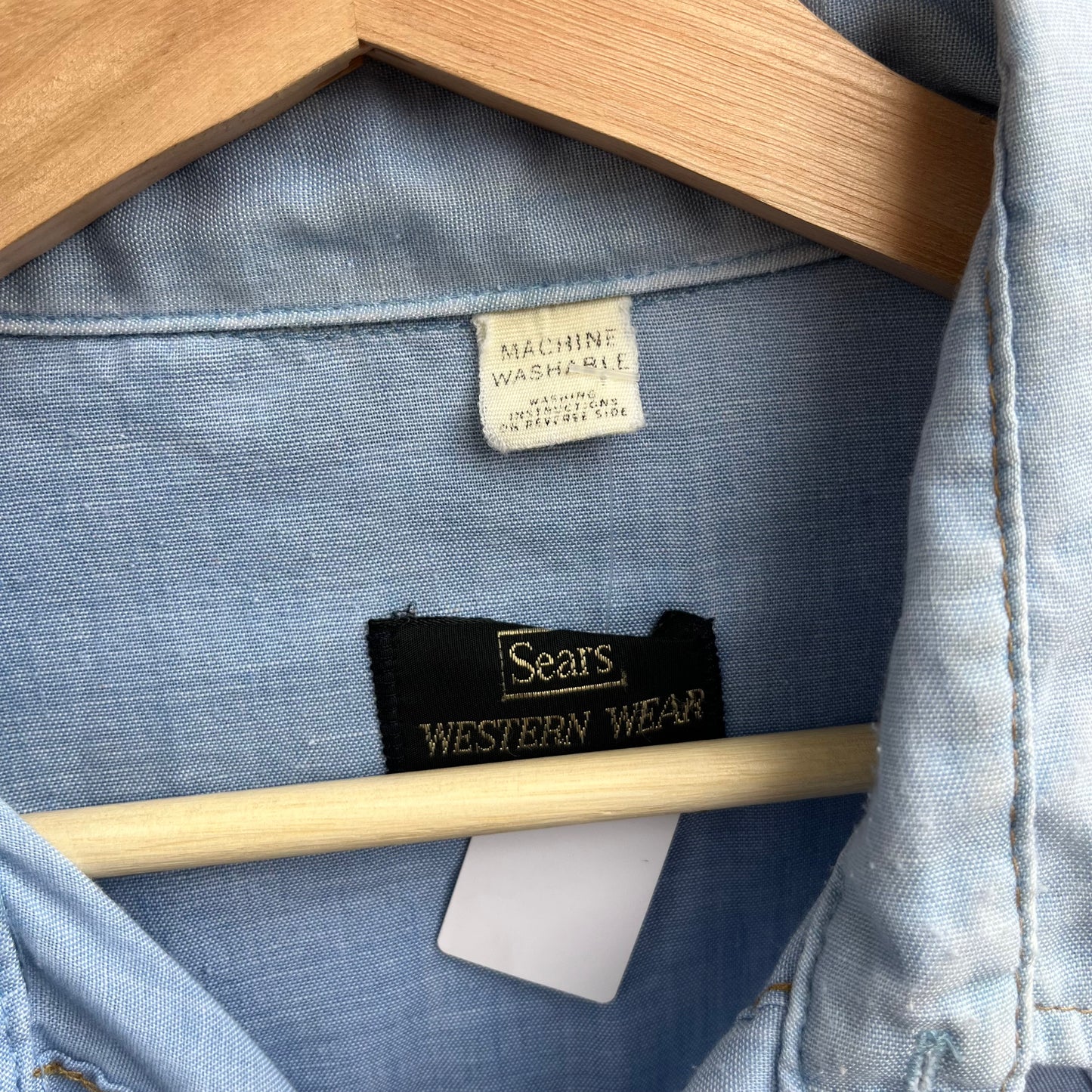 weathered sears soft work shirt