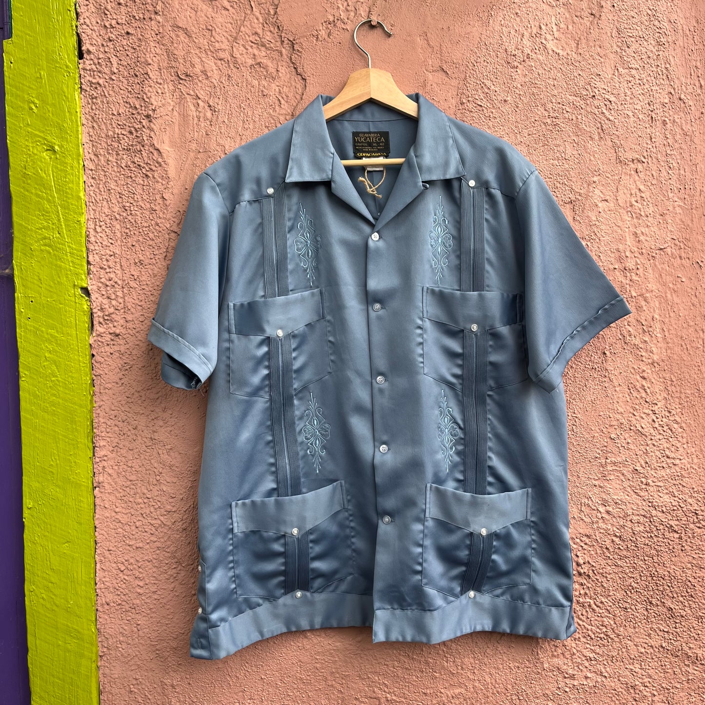 authentic satin guayabera